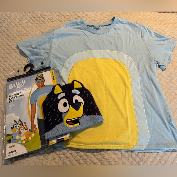 Bluey bandit adult men’s costume - Picture 2 of 6